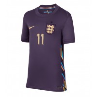 Camisa de time de futebol Inglaterra Phil Foden #11 Replicas 2º Equipamento Feminina Europeu 2024 Manga Curta
